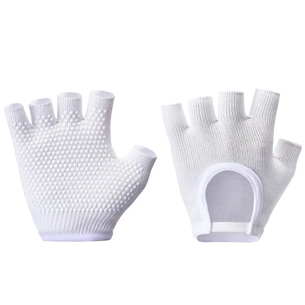 Half-Finger Yoga Gloves for Women – Anti-Slip Pilates & Fitness Gloves, Open-Fingered Design for… — product image 14