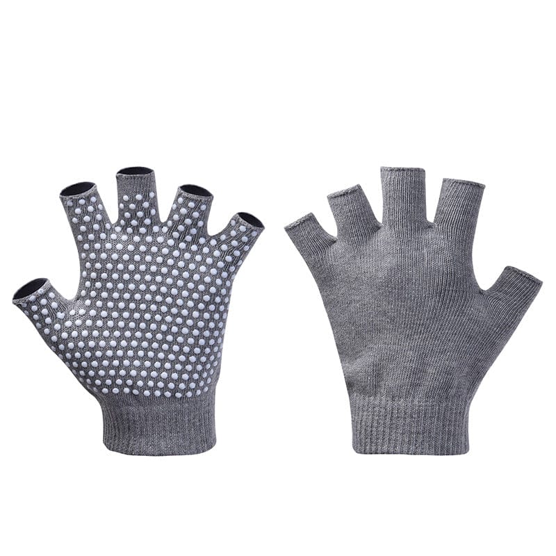 Half-Finger Yoga Gloves for Women – Anti-Slip Pilates & Fitness Gloves, Open-Fingered Design for… — product image 5