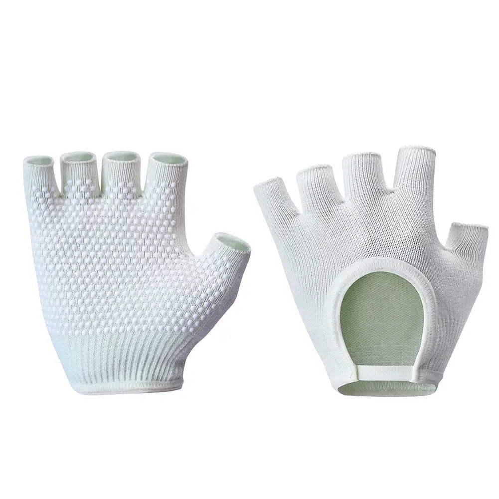 Half-Finger Yoga Gloves for Women – Anti-Slip Pilates & Fitness Gloves, Open-Fingered Design for… — product image 12