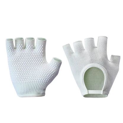 Half-Finger Yoga Gloves for Women – Anti-Slip Pilates & Fitness Gloves, Open-Fingered Design for… — product image 12