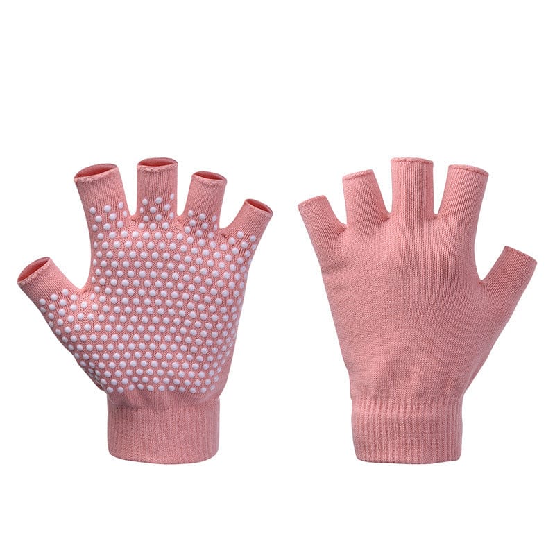 Half-Finger Yoga Gloves for Women – Anti-Slip Pilates & Fitness Gloves, Open-Fingered Design for… — product image 6