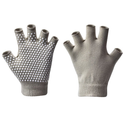 Half-Finger Yoga Gloves for Women – Anti-Slip Pilates & Fitness Gloves, Open-Fingered Design for… — product image 4