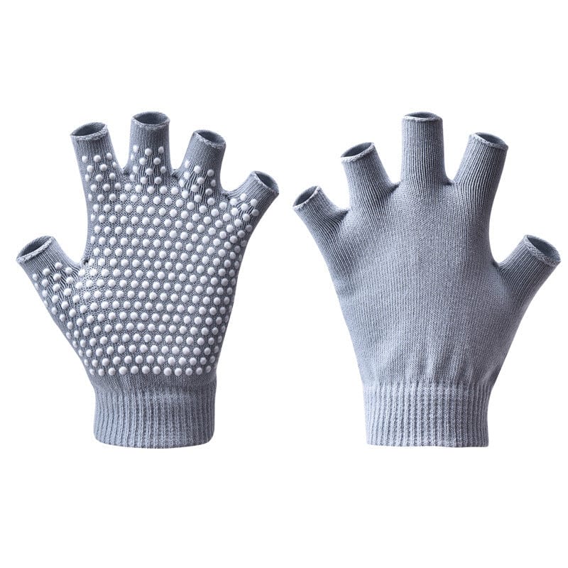 Half-Finger Yoga Gloves for Women – Anti-Slip Pilates & Fitness Gloves, Open-Fingered Design for… — product image 3