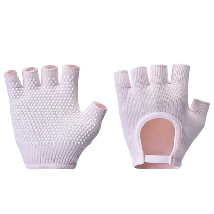 Half-Finger Yoga Gloves for Women – Anti-Slip Pilates & Fitness Gloves, Open-Fingered Design for… — product image 11