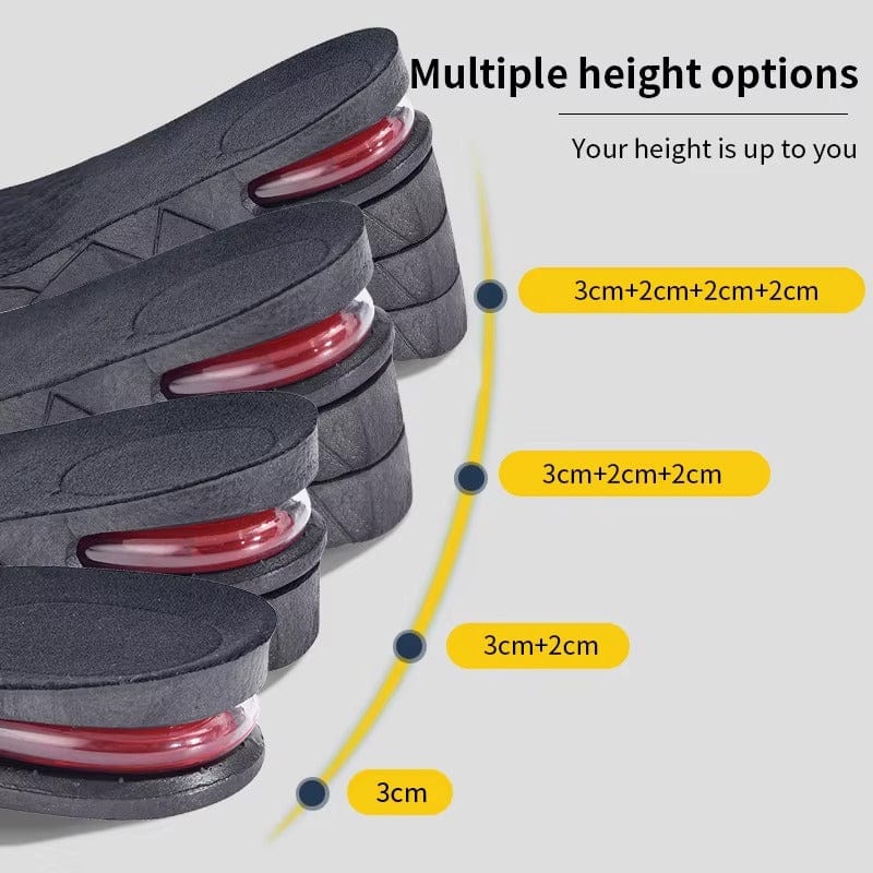 Height Increase Insoles - Air Cushion Elevator Inserts for Men & Women — product image 3