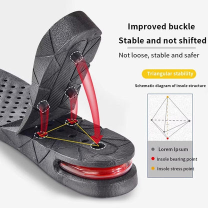 Height Increase Insoles - Air Cushion Elevator Inserts for Men & Women — product image 4