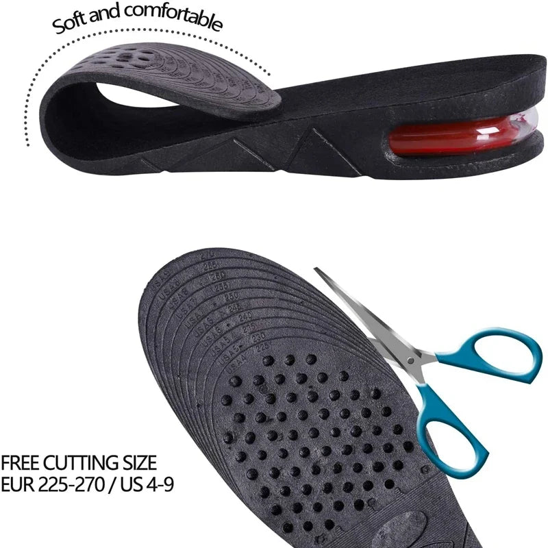 Height Increase Insoles - Air Cushion Elevator Inserts for Men & Women — product image 8
