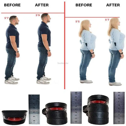 Height Increase Insoles - Air Cushion Elevator Inserts for Men & Women — product image 6