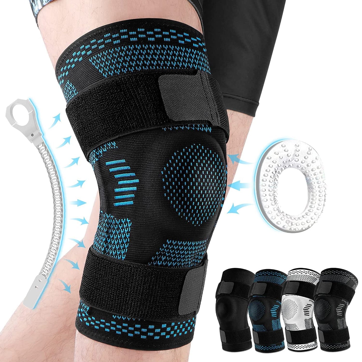 Hinged Knee Brace for Pain Relief & Support — product image 6