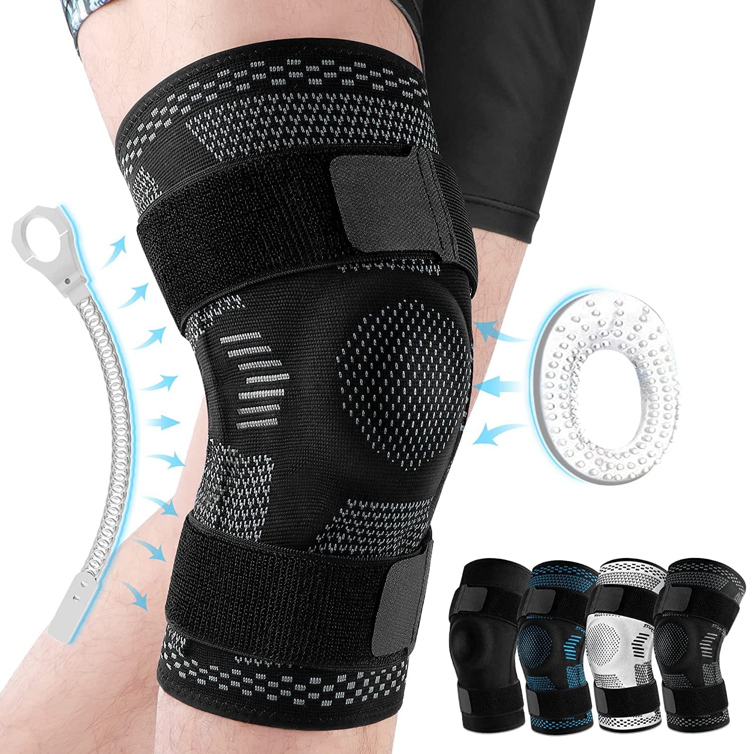 Hinged Knee Brace for Pain Relief & Support — product image 5
