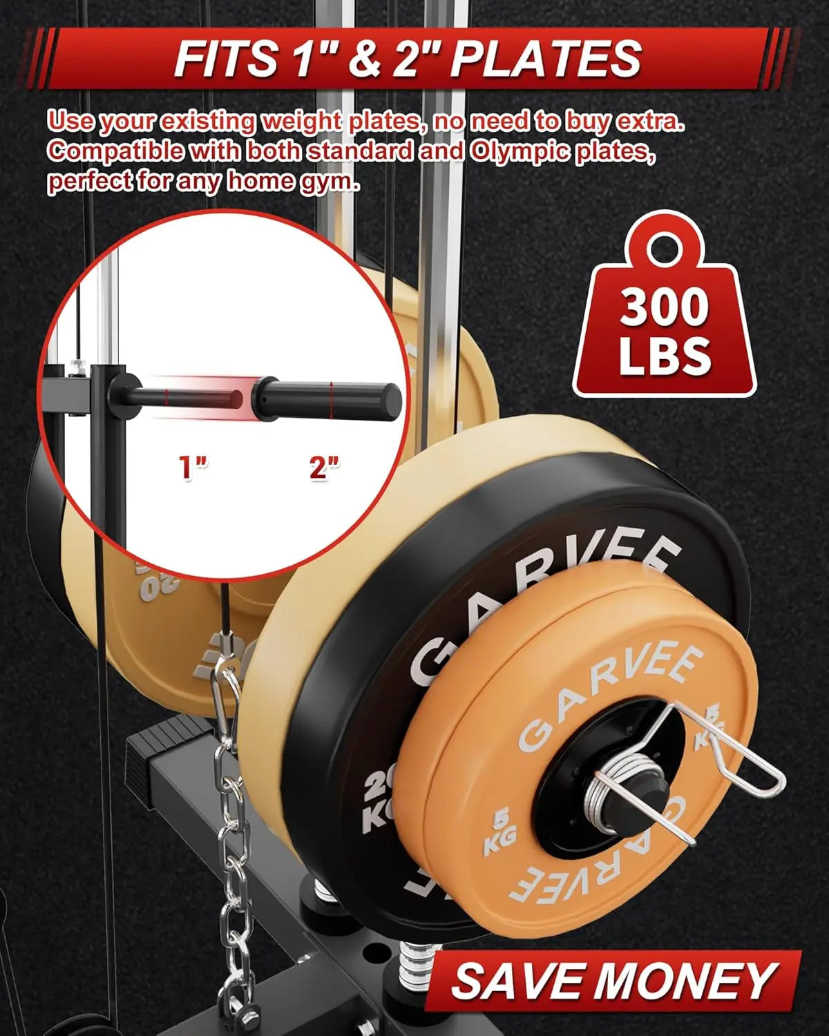 Home Gym Machine – Full Body Strength Training Equipment with Chest Press, LAT Pulldown, Leg… — product image 5