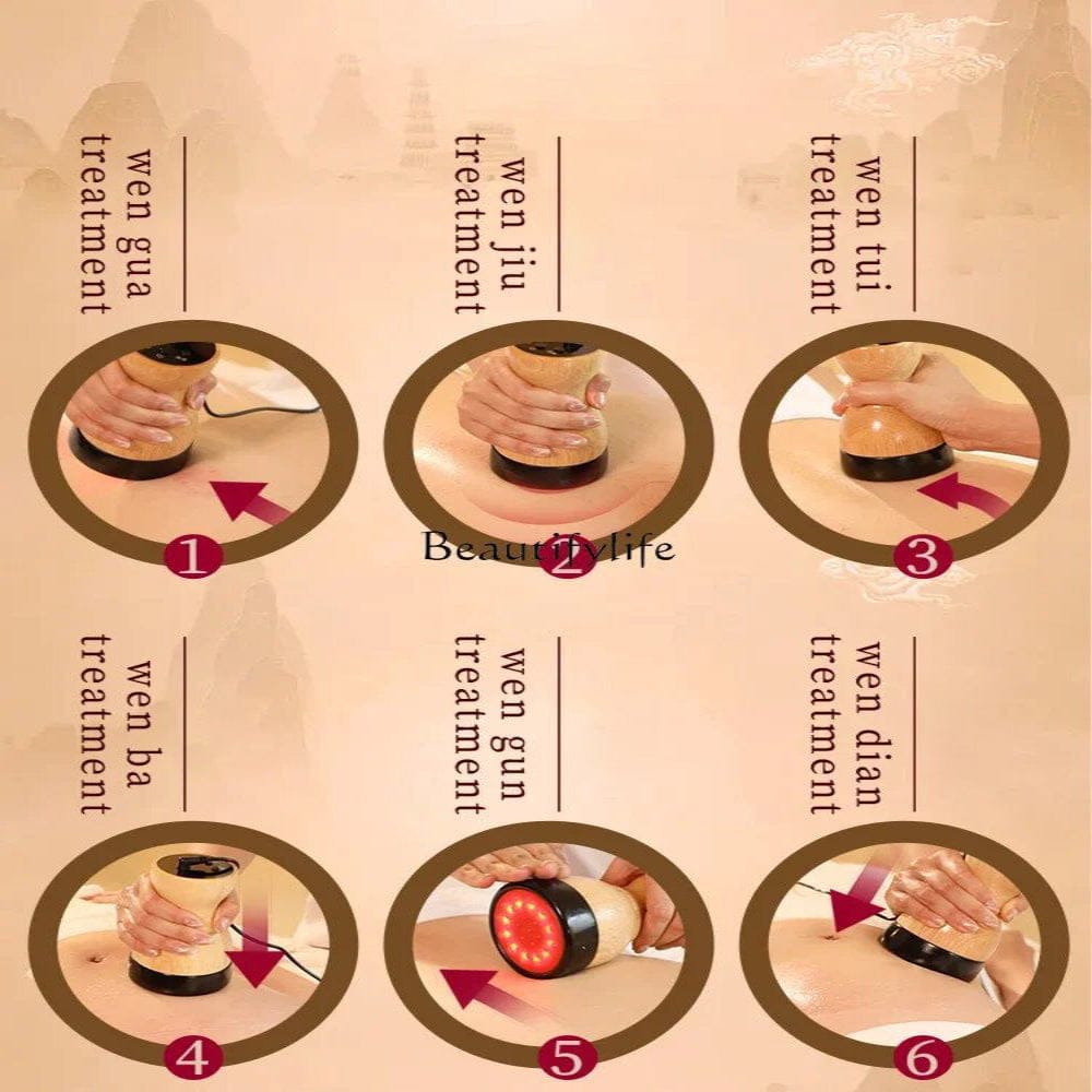 Hot Stone Electric Gua Sha Massager – Back and Waist Massage Tool for Relaxing Muscles, Body Warm… — product image 10