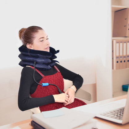 Inflatable Neck Collar Pillow for Cervical Traction & Posture Correction — product image 6