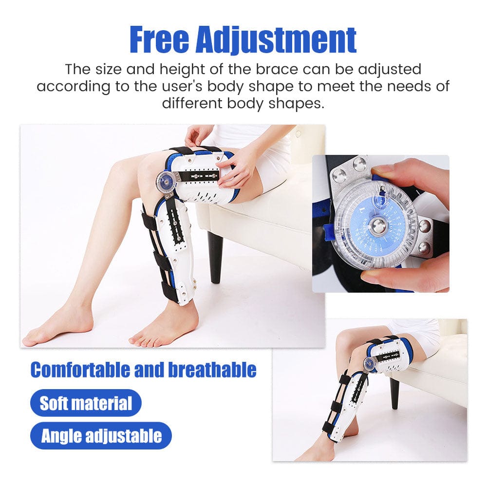 Knee Brace for ACL/MCL/PCL Injuries, Ligament Support & Sports Recovery, Hinged ROM Orthopedic… — product image 10