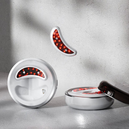 LED Red Light Eye Therapy Massager with EMS and Gel Patches for Under Eye Wrinkle Treatment — product image 7