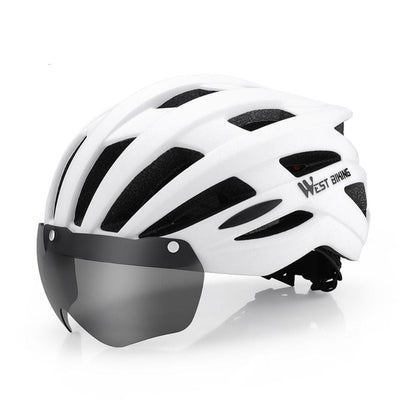Magnetic Lens Cycling Helmet - Breathable, Lightweight MTB & Road Bike Helmet for Men & Women,… — product image 1