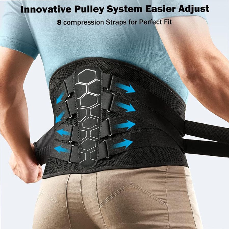 Lower Back Brace for Lumbar Support, Ergonomic Sports Belts for Herniated Discs & Sciatica Relief for… — product image 8