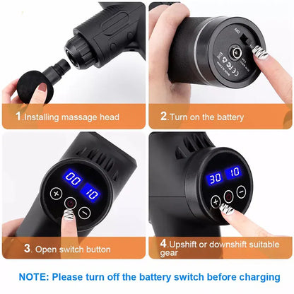 Massage Gun Deep Tissue Percussion Massager — product image 7