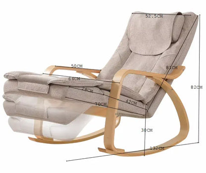 Massage Rocker Recliner Chair – Ergonomic Overstuffed Lounge Chair with Heat & Vibration Neck and… — product image 11