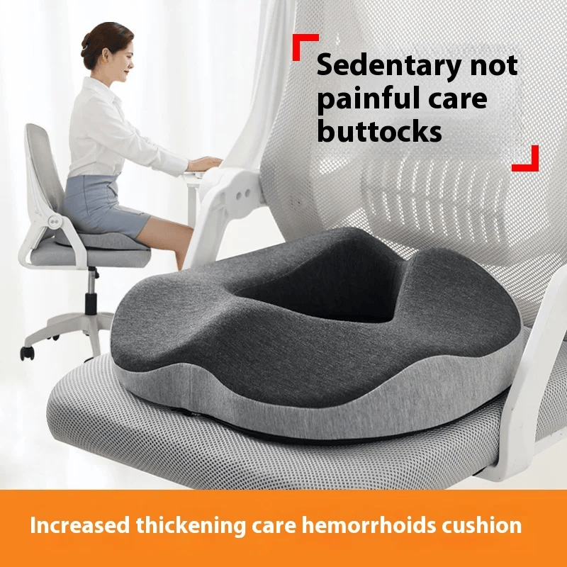 Memory Foam Donut Seat Cushion – Tailbone, Hemorrhoid, Sciatica, and Bed Sore Relief for Office,… — product image 8