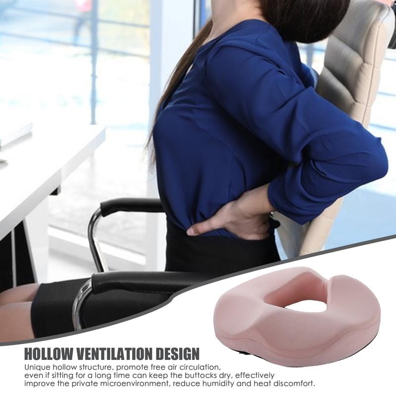 Memory Foam Donut Seat Cushion – Tailbone, Hemorrhoid, Sciatica, and Bed Sore Relief for Office,… — product image 7