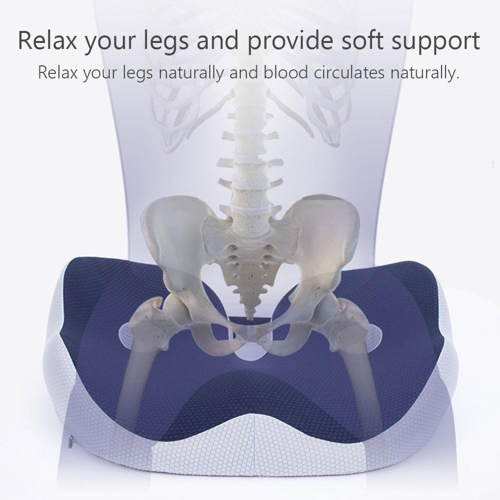 Memory Foam Sit Bone Relief Cushion – Ergonomic Washable Seat Cushion for Pressure Relief, Breathable… — product image 7