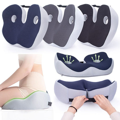 Memory Foam Sit Bone Relief Cushion – Ergonomic Washable Seat Cushion for Pressure Relief, Breathable… — product image 4