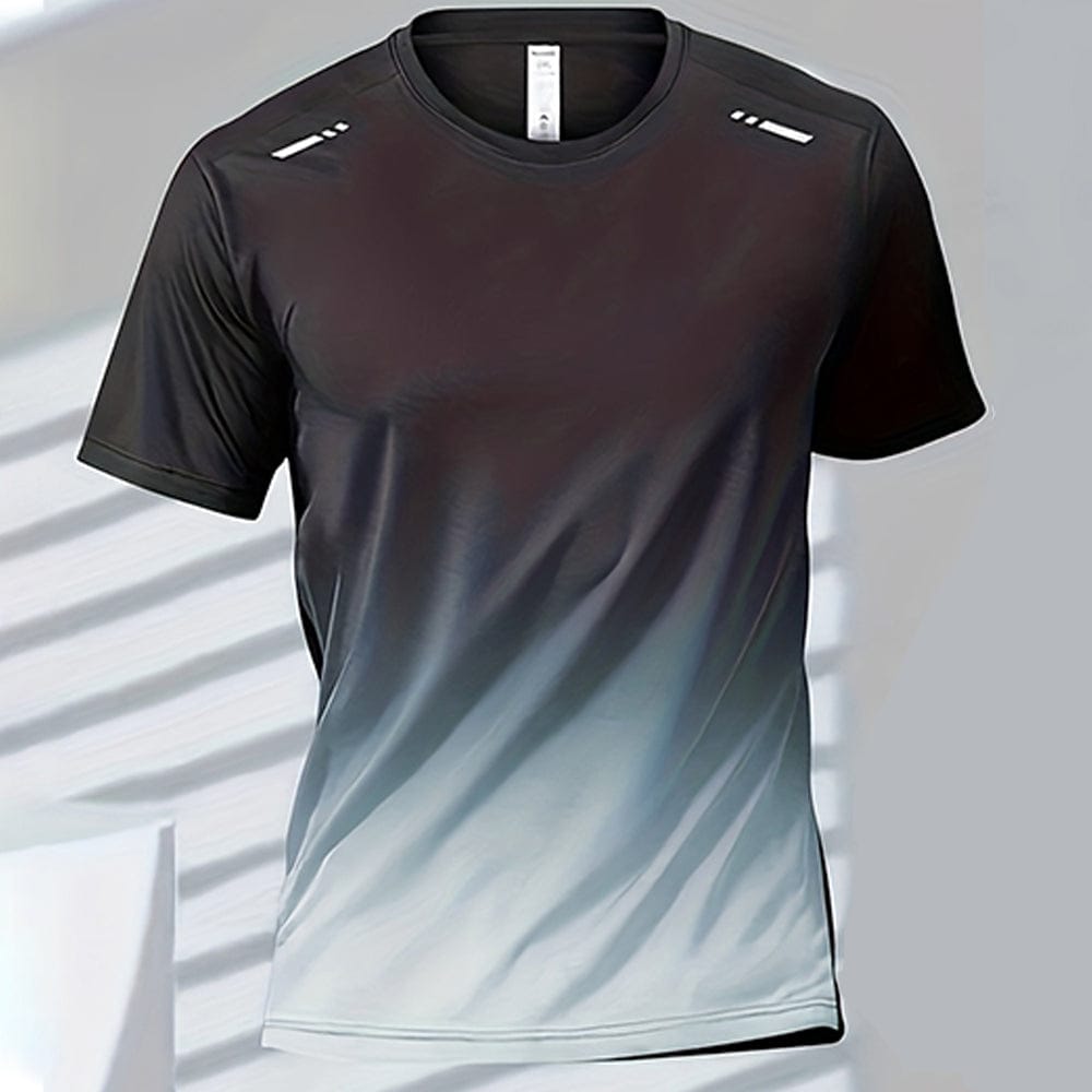 Men's Sports T-Shirt – Quick Dry Casual Running & Boxing Top, Short Sleeve Badminton & Training… — product image 2