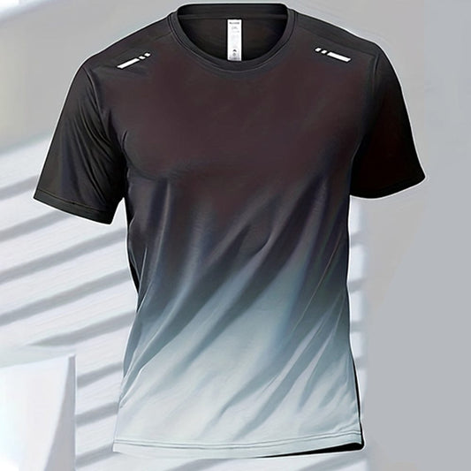 Men's Sports T-Shirt – Quick Dry Casual Running & Boxing Top, Short Sleeve Badminton & Training… — product image 2