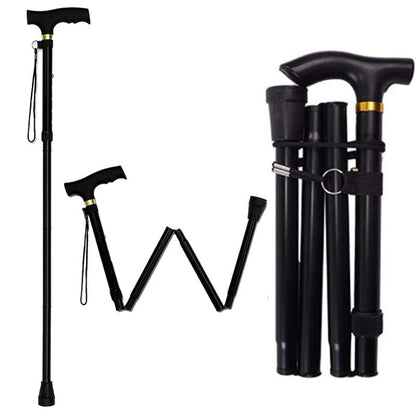 Multifunctional Walking Stick – Telescopic Hiking Cane, Folding Trekking Poles for Seniors,… — product image 7