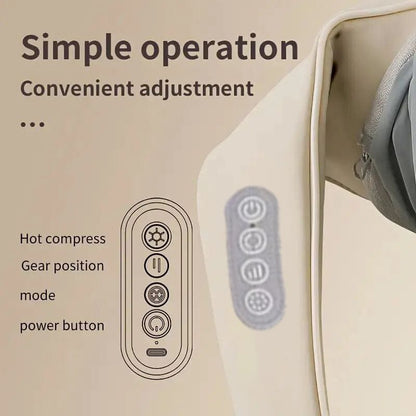 Neck and Shoulder Massager with Heat, Deep Tissue Shiatsu Kneading for Pain Relief, Electric… — product image 12