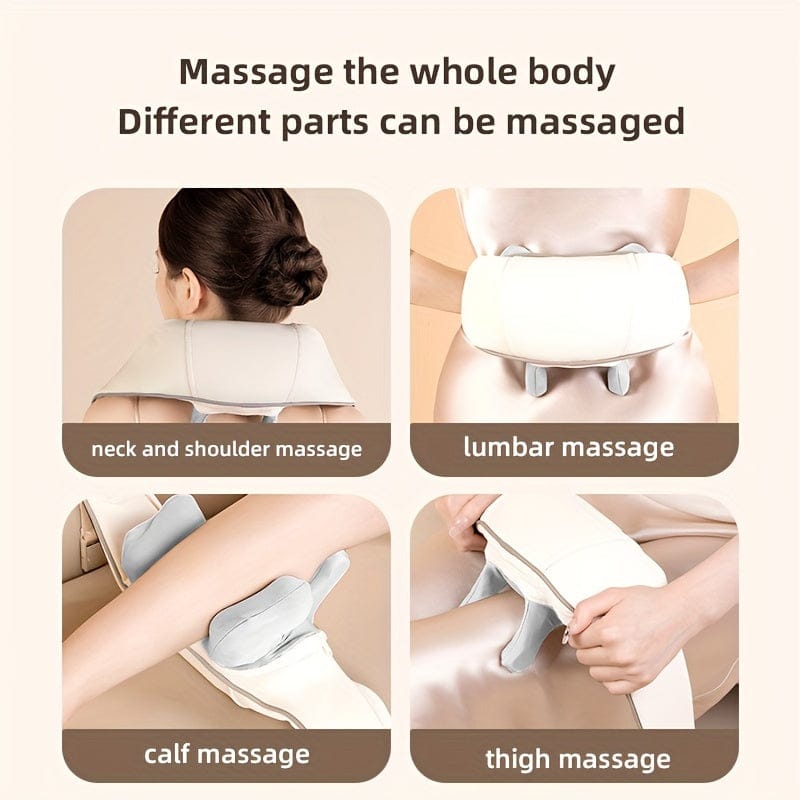 Neck and Shoulder Massager with Heat, Deep Tissue Shiatsu Kneading for Pain Relief, Electric… — product image 9