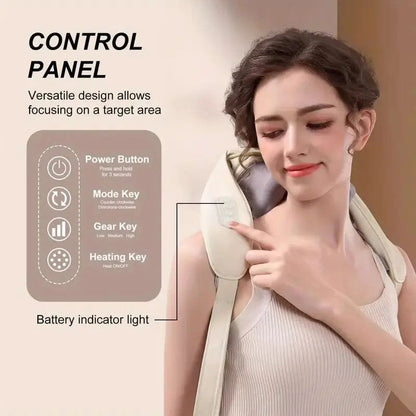 Neck and Shoulder Massager with Heat, Deep Tissue Shiatsu Kneading for Pain Relief, Electric… — product image 11