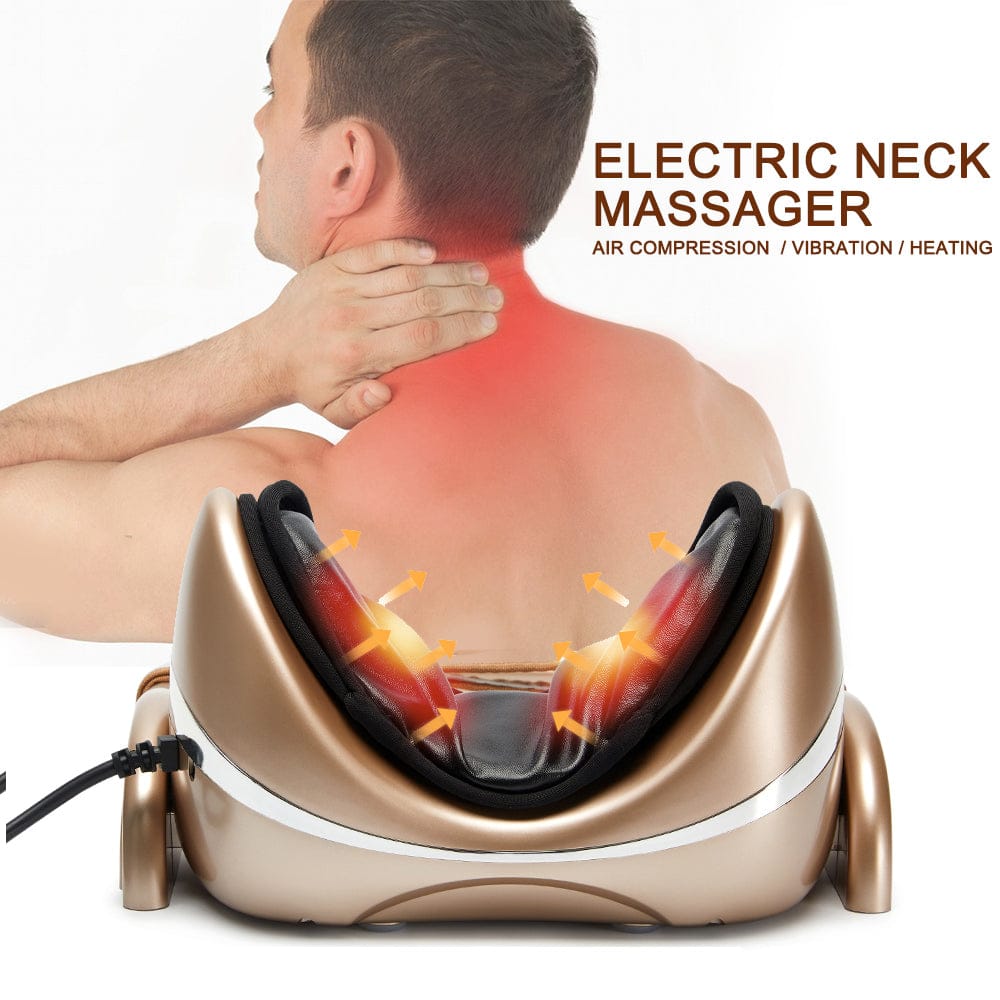 Neck Massage Pillow for Pain Relief – Cervical Chiropractic Traction Device with Heating, Vibration &… — product image 5