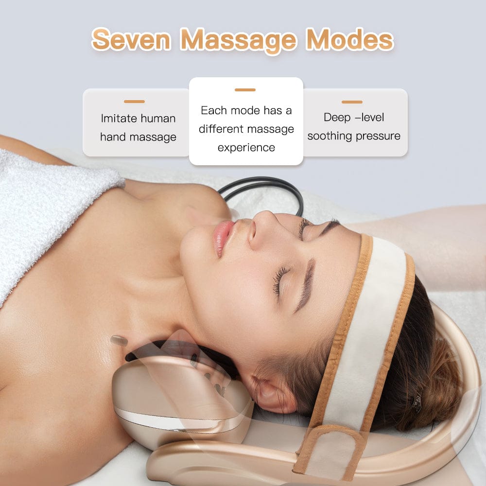 Neck Massage Pillow for Pain Relief – Cervical Chiropractic Traction Device with Heating, Vibration &… — product image 3