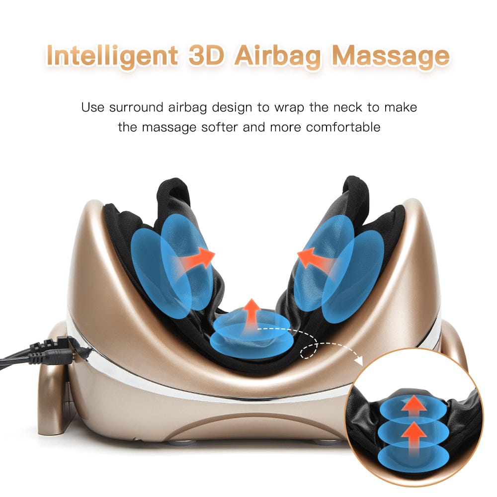 Neck Massage Pillow for Pain Relief – Cervical Chiropractic Traction Device with Heating, Vibration &… — product image 4