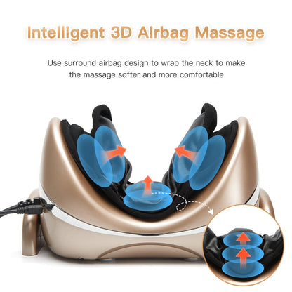 Neck Massage Pillow for Pain Relief – Cervical Chiropractic Traction Device with Heating, Vibration &… — product image 10