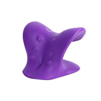 Neck Support Pillow – Chiropractic Relaxer & Shoulder Traction Stretcher – Therapeutic Cervical Spine… — product image 4