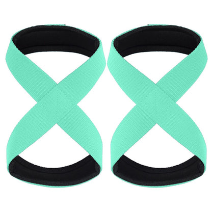 Padded Figure 8 Straps for Deadlift – Weight Lifting Wrist Straps for Power Lifters, Workout… — product image 6