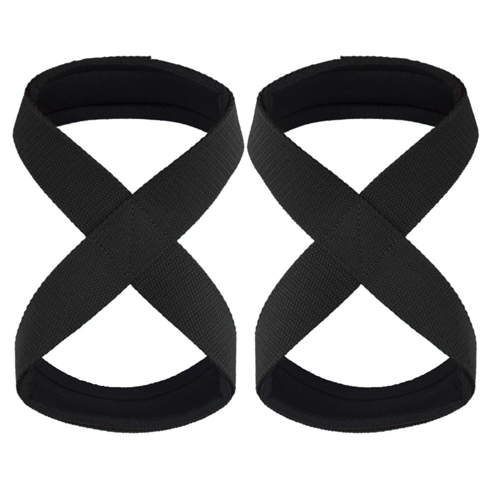 Padded Figure 8 Straps for Deadlift – Weight Lifting Wrist Straps for Power Lifters, Workout… — product image 3