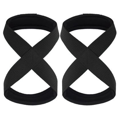 Padded Figure 8 Straps for Deadlift – Weight Lifting Wrist Straps for Power Lifters, Workout… — product image 3