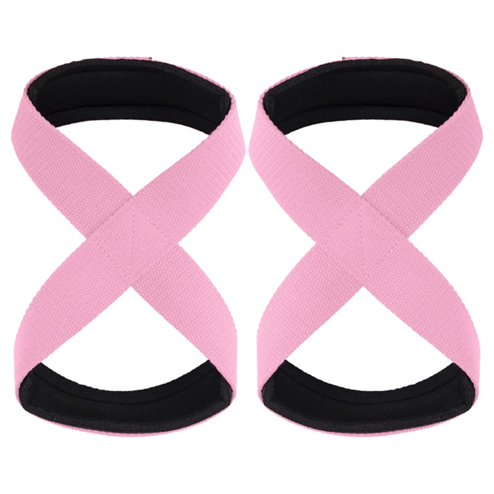 Padded Figure 8 Straps for Deadlift – Weight Lifting Wrist Straps for Power Lifters, Workout… — product image 2