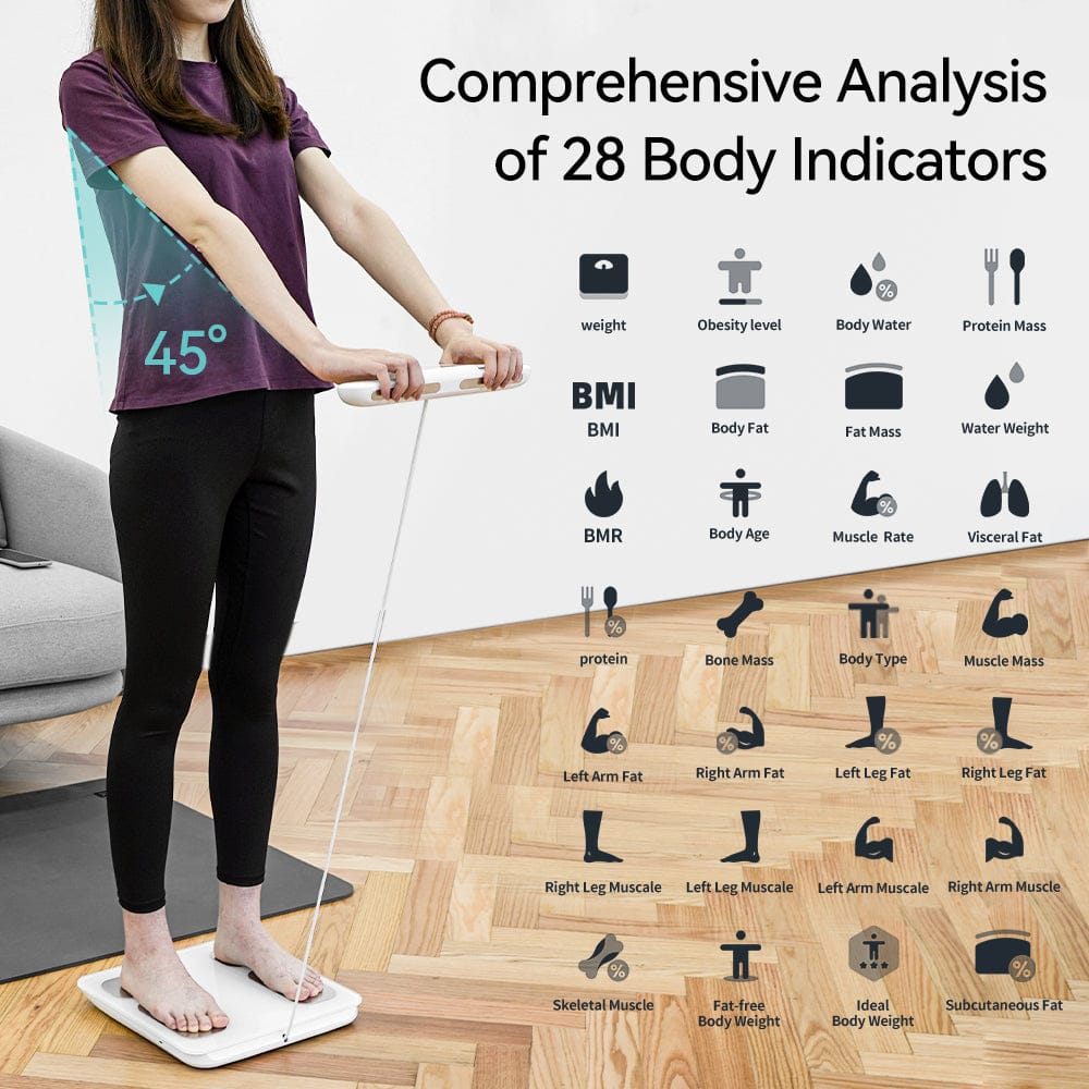 Professional Smart Body Fat Scale – 8 Electrodes Body Composition Analyzer, Bioimpedance Technology,… — product image 5