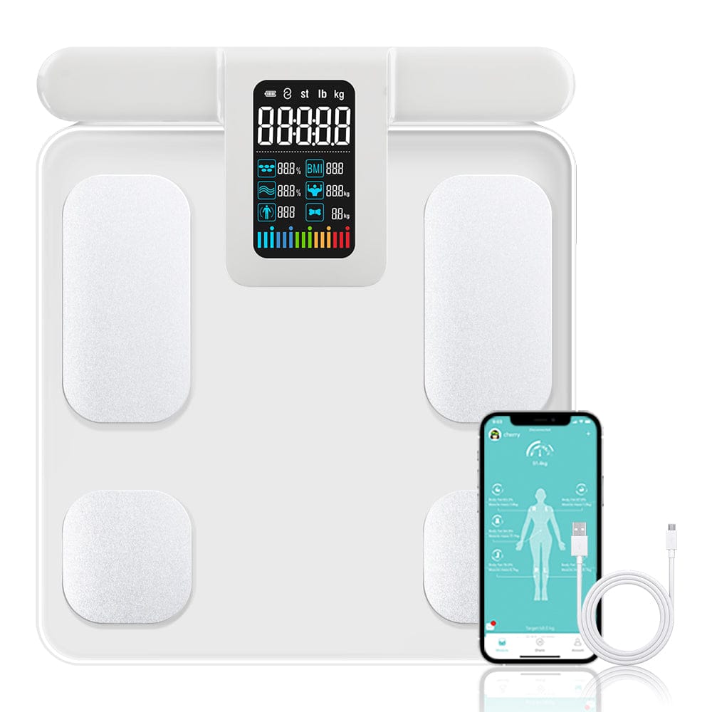 Professional Smart Body Fat Scale – 8 Electrodes Body Composition Analyzer, Bioimpedance Technology,… — product image 4