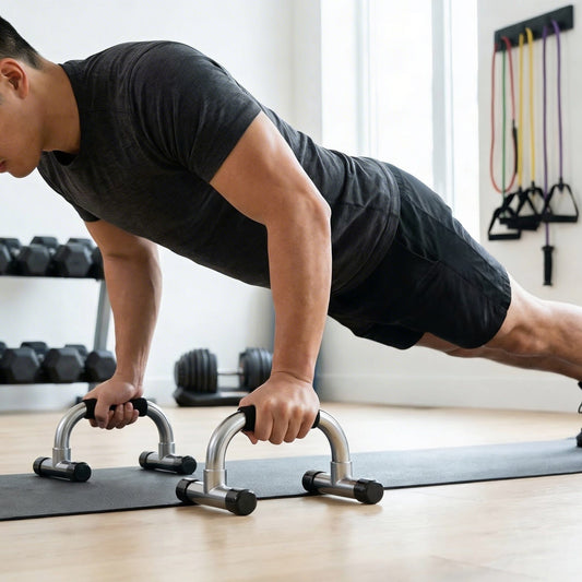 Push-Up Bars Set for Home Fitness Training – Non-Slip Handles, Stable Base, Portable Workout Equipment — product image 2