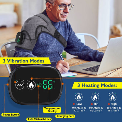 Electrically Heated Shoulder Pads - USB Charging — product image 10