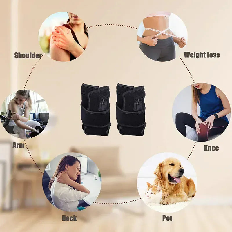 Red & Infrared Therapy Belt - Wearable LED Beauty Device for Pain Relief — product image 4