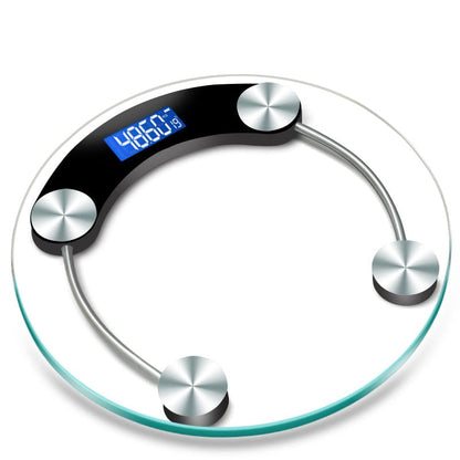 Round Digital Body Weight Scale – High-Definition LCD Display, Tempered Glass, Auto On/Off, Precision… — product image 4
