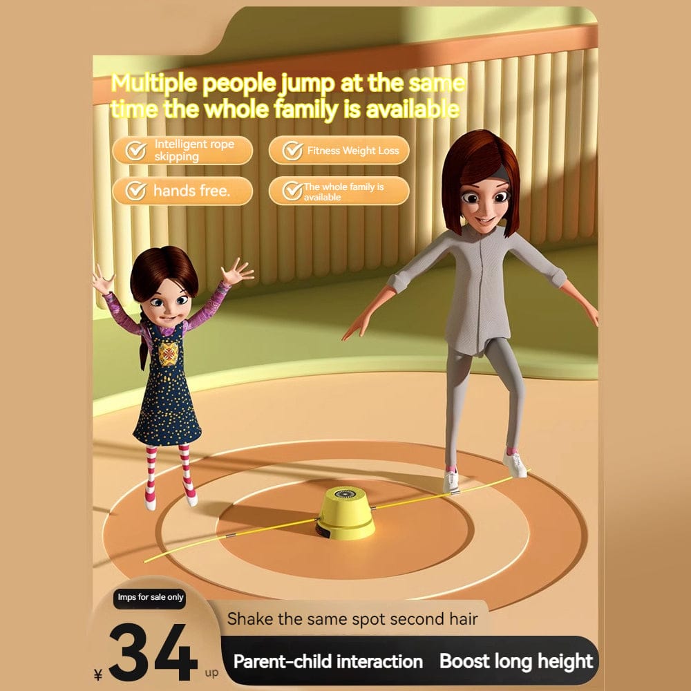 Smart Automatic Electric Skipping Rope Machine with Digital Counter & Remote Control — product image 7