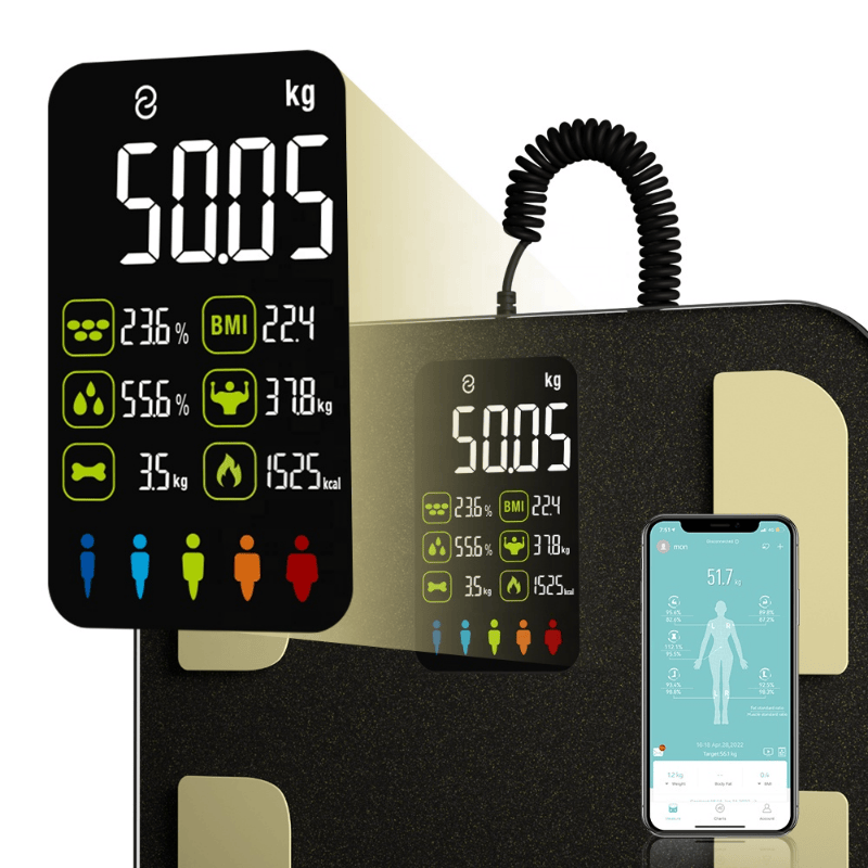 Smart Body Composition Scale - Digital Bioimpedance Scale for Body Fat — product image 3